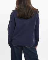 Vintage, 90s, Disney, Mickey, Mouse, Sweatshirt, The Real Deal, size double extra small, colour Navy, newtown, sydney, australia, thrift store, opshop, preloved, secondhand, sustainable, retro, antique, 70s, 80s, 90s, 2000s, 00s, fashion, clothing, streetwear, trendy, garment, style, boutique, store, shop, archive, sale, cheap, best, top, Sweats and hoodies