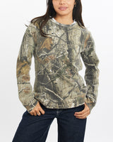 Vintage, Realtree, Camo, Sweatshirt, The Real Deal, size double extra small, colour Multicolour, newtown, sydney, australia, thrift store, opshop, preloved, secondhand, sustainable, retro, antique, 70s, 80s, 90s, 2000s, 00s, fashion, clothing, streetwear, trendy, garment, style, boutique, store, shop, archive, sale, cheap, best, top, Sweats and hoodies