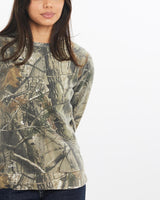 Vintage, Realtree, Camo, Sweatshirt, The Real Deal, size double extra small, colour Multicolour, newtown, sydney, australia, thrift store, opshop, preloved, secondhand, sustainable, retro, antique, 70s, 80s, 90s, 2000s, 00s, fashion, clothing, streetwear, trendy, garment, style, boutique, store, shop, archive, sale, cheap, best, top, Sweats and hoodies