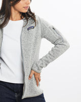 Vintage, Patagonia, Fleece, Jacket, The Real Deal, size double extra small, colour Grey, newtown, sydney, australia, thrift store, opshop, preloved, secondhand, sustainable, retro, antique, 70s, 80s, 90s, 2000s, 00s, fashion, clothing, streetwear, trendy, garment, style, boutique, store, shop, archive, sale, cheap, best, top, Jackets