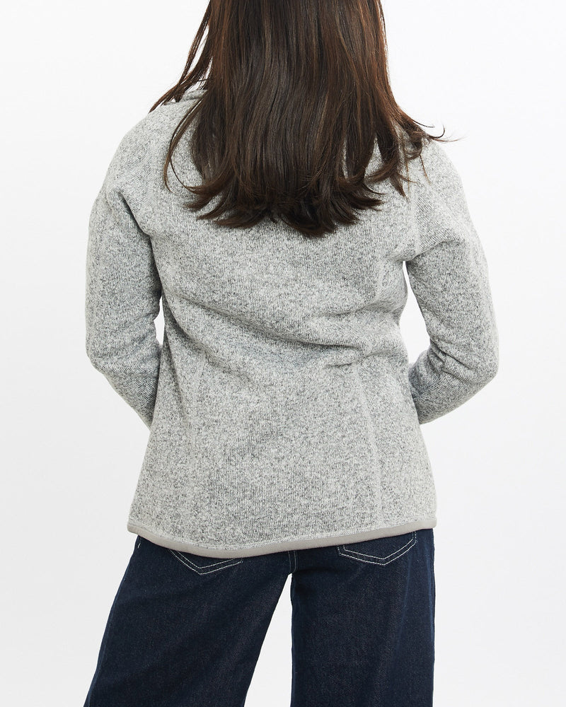 Vintage, Patagonia, Fleece, Jacket, The Real Deal, size double extra small, colour Grey, newtown, sydney, australia, thrift store, opshop, preloved, secondhand, sustainable, retro, antique, 70s, 80s, 90s, 2000s, 00s, fashion, clothing, streetwear, trendy, garment, style, boutique, store, shop, archive, sale, cheap, best, top, Jackets