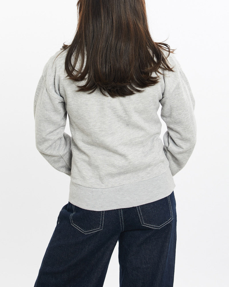 Vintage, 80s, Nike, Collared, Sweatshirt, The Real Deal, size double extra small, colour Grey, newtown, sydney, australia, thrift store, opshop, preloved, secondhand, sustainable, retro, antique, 70s, 80s, 90s, 2000s, 00s, fashion, clothing, streetwear, trendy, garment, style, boutique, store, shop, archive, sale, cheap, best, top, Sweats and hoodies