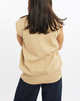 Vintage, 90s, Polo, Ralph, Lauren, Knit, Sweater, Vest, The Real Deal, size double extra small, colour Beige, newtown, sydney, australia, thrift store, opshop, preloved, secondhand, sustainable, retro, antique, 70s, 80s, 90s, 2000s, 00s, fashion, clothing, streetwear, trendy, garment, style, boutique, store, shop, archive, sale, cheap, best, top, Sweats and hoodies