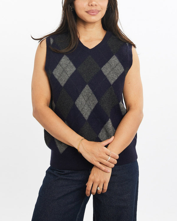 Vintage, Polo, Ralph, Lauren, Knit, Sweater, Vest, The Real Deal, size double extra small, colour Navy, newtown, sydney, australia, thrift store, opshop, preloved, secondhand, sustainable, retro, antique, 70s, 80s, 90s, 2000s, 00s, fashion, clothing, streetwear, trendy, garment, style, boutique, store, shop, archive, sale, cheap, best, top, Sweats and hoodies