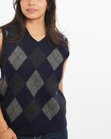 Vintage, Polo, Ralph, Lauren, Knit, Sweater, Vest, The Real Deal, size double extra small, colour Navy, newtown, sydney, australia, thrift store, opshop, preloved, secondhand, sustainable, retro, antique, 70s, 80s, 90s, 2000s, 00s, fashion, clothing, streetwear, trendy, garment, style, boutique, store, shop, archive, sale, cheap, best, top, Sweats and hoodies