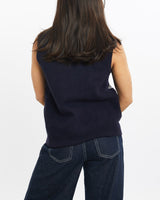 Vintage, Polo, Ralph, Lauren, Knit, Sweater, Vest, The Real Deal, size double extra small, colour Navy, newtown, sydney, australia, thrift store, opshop, preloved, secondhand, sustainable, retro, antique, 70s, 80s, 90s, 2000s, 00s, fashion, clothing, streetwear, trendy, garment, style, boutique, store, shop, archive, sale, cheap, best, top, Sweats and hoodies