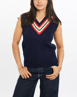 Vintage, 90s, Polo, Ralph, Lauren, Knit, Sweater, Vest, The Real Deal, size double extra small, colour Navy, newtown, sydney, australia, thrift store, opshop, preloved, secondhand, sustainable, retro, antique, 70s, 80s, 90s, 2000s, 00s, fashion, clothing, streetwear, trendy, garment, style, boutique, store, shop, archive, sale, cheap, best, top, Sweats and hoodies