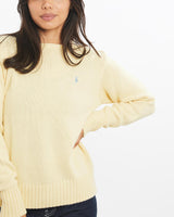 Vintage, 90s, Polo, Ralph, Lauren, Knit, Sweater, The Real Deal, size double extra small, colour Beige, newtown, sydney, australia, thrift store, opshop, preloved, secondhand, sustainable, retro, antique, 70s, 80s, 90s, 2000s, 00s, fashion, clothing, streetwear, trendy, garment, style, boutique, store, shop, archive, sale, cheap, best, top, Sweats and hoodies