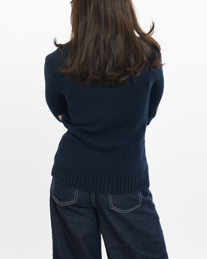 Vintage, Polo, Ralph, Lauren, Flag, Knit, Sweater, The Real Deal, size double extra small, colour Navy, newtown, sydney, australia, thrift store, opshop, preloved, secondhand, sustainable, retro, antique, 70s, 80s, 90s, 2000s, 00s, fashion, clothing, streetwear, trendy, garment, style, boutique, store, shop, archive, sale, cheap, best, top, Sweats and hoodies