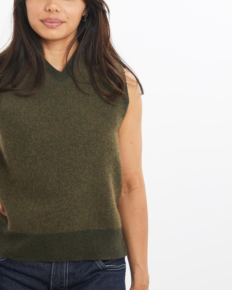 Vintage, 90s, Polo, Ralph, Lauren, Knit, Sweater, Vest, The Real Deal, size double extra small, colour Green, newtown, sydney, australia, thrift store, opshop, preloved, secondhand, sustainable, retro, antique, 70s, 80s, 90s, 2000s, 00s, fashion, clothing, streetwear, trendy, garment, style, boutique, store, shop, archive, sale, cheap, best, top, Sweats and hoodies