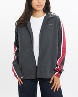 Vintage, Nike, Track, Jacket, The Real Deal, size double extra small, colour Grey, newtown, sydney, australia, thrift store, opshop, preloved, secondhand, sustainable, retro, antique, 70s, 80s, 90s, 2000s, 00s, fashion, clothing, streetwear, trendy, garment, style, boutique, store, shop, archive, sale, cheap, best, top, Jackets