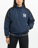 Vintage, MLB, New, York, Yankees, Reversible, Windbreaker, Jacket, The Real Deal, size double extra small, colour Black, newtown, sydney, australia, thrift store, opshop, preloved, secondhand, sustainable, retro, antique, 70s, 80s, 90s, 2000s, 00s, fashion, clothing, streetwear, trendy, garment, style, boutique, store, shop, archive, sale, cheap, best, top, Jackets