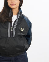 Vintage, MLB, New, York, Yankees, Reversible, Windbreaker, Jacket, The Real Deal, size double extra small, colour Black, newtown, sydney, australia, thrift store, opshop, preloved, secondhand, sustainable, retro, antique, 70s, 80s, 90s, 2000s, 00s, fashion, clothing, streetwear, trendy, garment, style, boutique, store, shop, archive, sale, cheap, best, top, Jackets