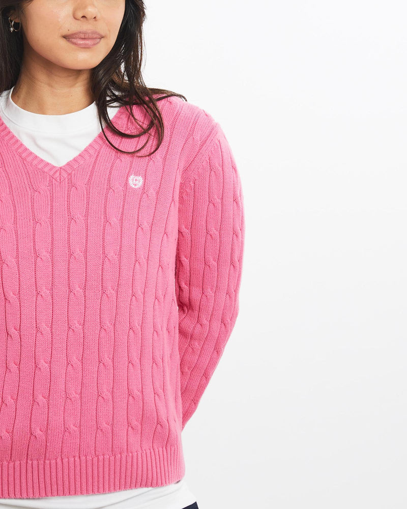 Vintage, Chaps, Ralph, Lauren, Sweater, The Real Deal, size double extra small, colour Pink, newtown, sydney, australia, thrift store, opshop, preloved, secondhand, sustainable, retro, antique, 70s, 80s, 90s, 2000s, 00s, fashion, clothing, streetwear, trendy, garment, style, boutique, store, shop, archive, sale, cheap, best, top, Sweats and hoodies