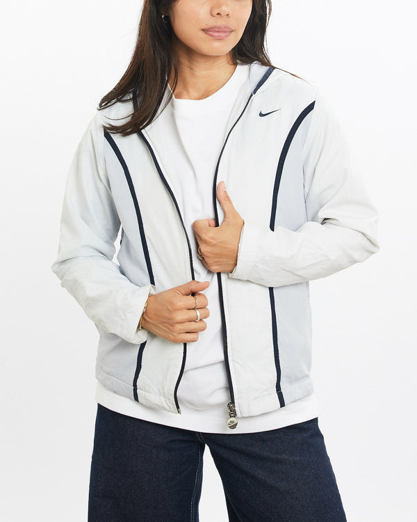 Vintage, Nike, Tech, Jacket, The Real Deal, size double extra small, colour White, newtown, sydney, australia, thrift store, opshop, preloved, secondhand, sustainable, retro, antique, 70s, 80s, 90s, 2000s, 00s, fashion, clothing, streetwear, trendy, garment, style, boutique, store, shop, archive, sale, cheap, best, top, Jackets