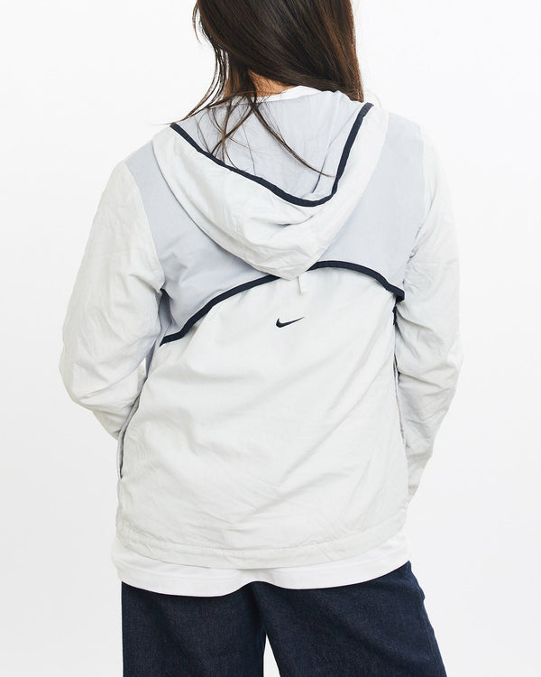 Vintage, Nike, Tech, Jacket, The Real Deal, size double extra small, colour White, newtown, sydney, australia, thrift store, opshop, preloved, secondhand, sustainable, retro, antique, 70s, 80s, 90s, 2000s, 00s, fashion, clothing, streetwear, trendy, garment, style, boutique, store, shop, archive, sale, cheap, best, top, Jackets