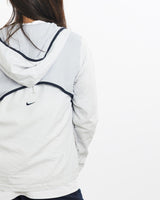Vintage, Nike, Tech, Jacket, The Real Deal, size double extra small, colour White, newtown, sydney, australia, thrift store, opshop, preloved, secondhand, sustainable, retro, antique, 70s, 80s, 90s, 2000s, 00s, fashion, clothing, streetwear, trendy, garment, style, boutique, store, shop, archive, sale, cheap, best, top, Jackets