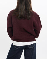 Vintage, 90s, Polo, Ralph, Lauren, Knit, Sweater, The Real Deal, size double extra small, colour Burgundy, newtown, sydney, australia, thrift store, opshop, preloved, secondhand, sustainable, retro, antique, 70s, 80s, 90s, 2000s, 00s, fashion, clothing, streetwear, trendy, garment, style, boutique, store, shop, archive, sale, cheap, best, top, Sweats and hoodies