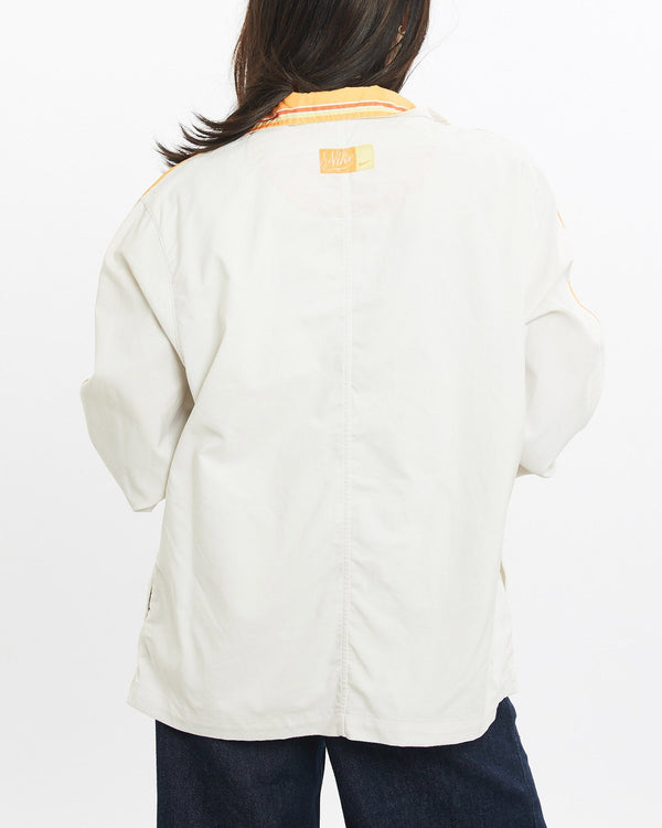 Vintage, Nike, Windbreaker, Jacket, The Real Deal, size extra small, colour White, newtown, sydney, australia, thrift store, opshop, preloved, secondhand, sustainable, retro, antique, 70s, 80s, 90s, 2000s, 00s, fashion, clothing, streetwear, trendy, garment, style, boutique, store, shop, archive, sale, cheap, best, top, Jackets