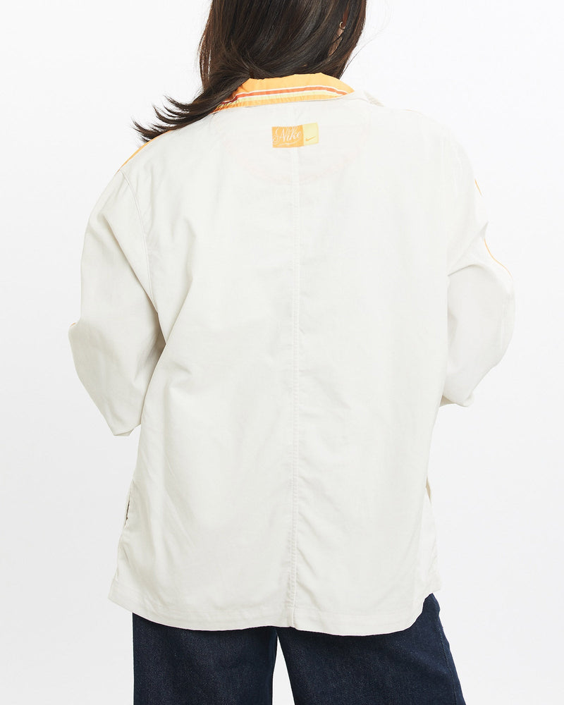 Vintage, Nike, Windbreaker, Jacket, The Real Deal, size extra small, colour White, newtown, sydney, australia, thrift store, opshop, preloved, secondhand, sustainable, retro, antique, 70s, 80s, 90s, 2000s, 00s, fashion, clothing, streetwear, trendy, garment, style, boutique, store, shop, archive, sale, cheap, best, top, Jackets