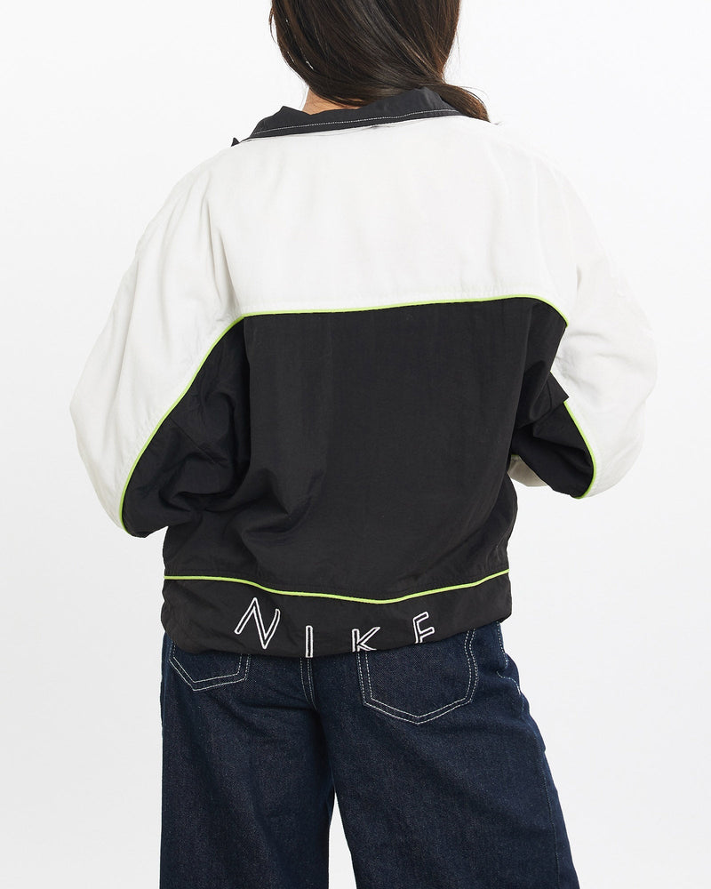 Vintage, 90s, Nike, Windbreaker, Jacket, The Real Deal, size double extra small, colour White, newtown, sydney, australia, thrift store, opshop, preloved, secondhand, sustainable, retro, antique, 70s, 80s, 90s, 2000s, 00s, fashion, clothing, streetwear, trendy, garment, style, boutique, store, shop, archive, sale, cheap, best, top, Jackets