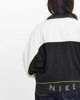 Vintage, 90s, Nike, Windbreaker, Jacket, The Real Deal, size double extra small, colour White, newtown, sydney, australia, thrift store, opshop, preloved, secondhand, sustainable, retro, antique, 70s, 80s, 90s, 2000s, 00s, fashion, clothing, streetwear, trendy, garment, style, boutique, store, shop, archive, sale, cheap, best, top, Jackets