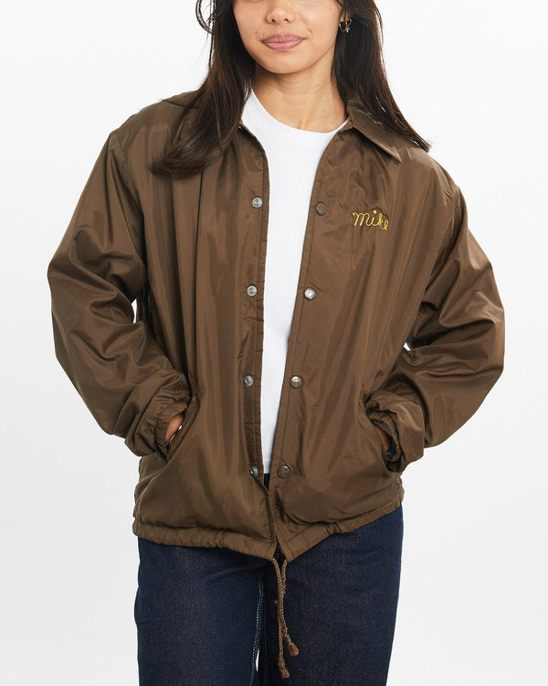Vintage, 1985, All, Stars, Coaches, Jacket, The Real Deal, size extra small, colour Brown, newtown, sydney, australia, thrift store, opshop, preloved, secondhand, sustainable, retro, antique, 70s, 80s, 90s, 2000s, 00s, fashion, clothing, streetwear, trendy, garment, style, boutique, store, shop, archive, sale, cheap, best, top, Jackets