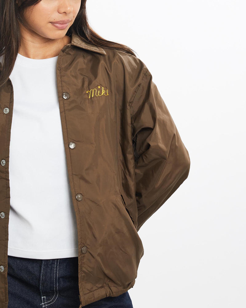 Vintage, 1985, All, Stars, Coaches, Jacket, The Real Deal, size extra small, colour Brown, newtown, sydney, australia, thrift store, opshop, preloved, secondhand, sustainable, retro, antique, 70s, 80s, 90s, 2000s, 00s, fashion, clothing, streetwear, trendy, garment, style, boutique, store, shop, archive, sale, cheap, best, top, Jackets