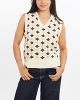 Vintage, 90s, Polo, Ralph, Lauren, Knit, Sweater, Vest, The Real Deal, size double extra small, colour Beige, newtown, sydney, australia, thrift store, opshop, preloved, secondhand, sustainable, retro, antique, 70s, 80s, 90s, 2000s, 00s, fashion, clothing, streetwear, trendy, garment, style, boutique, store, shop, archive, sale, cheap, best, top, Sweats and hoodies