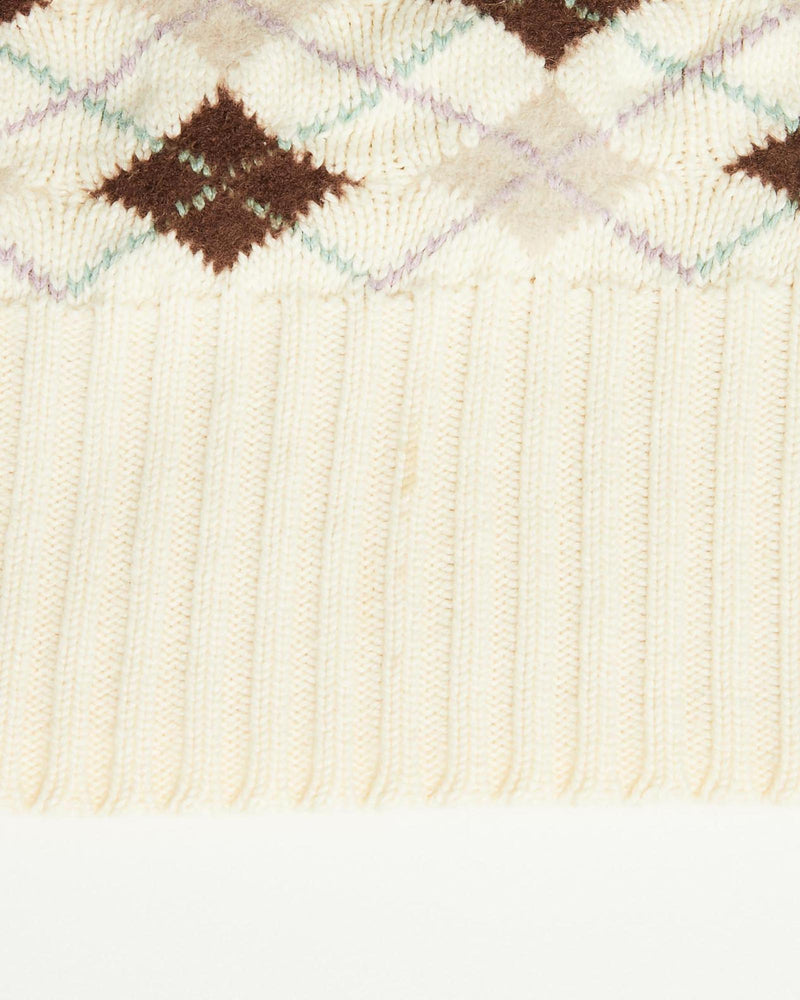 Vintage, 90s, Polo, Ralph, Lauren, Knit, Sweater, Vest, The Real Deal, size double extra small, colour Beige, newtown, sydney, australia, thrift store, opshop, preloved, secondhand, sustainable, retro, antique, 70s, 80s, 90s, 2000s, 00s, fashion, clothing, streetwear, trendy, garment, style, boutique, store, shop, archive, sale, cheap, best, top, Sweats and hoodies