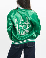 Vintage, 80s, P.A.L., Champs, Satin, Bomber, Jacket, The Real Deal, size double extra small, colour Green, newtown, sydney, australia, thrift store, opshop, preloved, secondhand, sustainable, retro, antique, 70s, 80s, 90s, 2000s, 00s, fashion, clothing, streetwear, trendy, garment, style, boutique, store, shop, archive, sale, cheap, best, top, Jackets