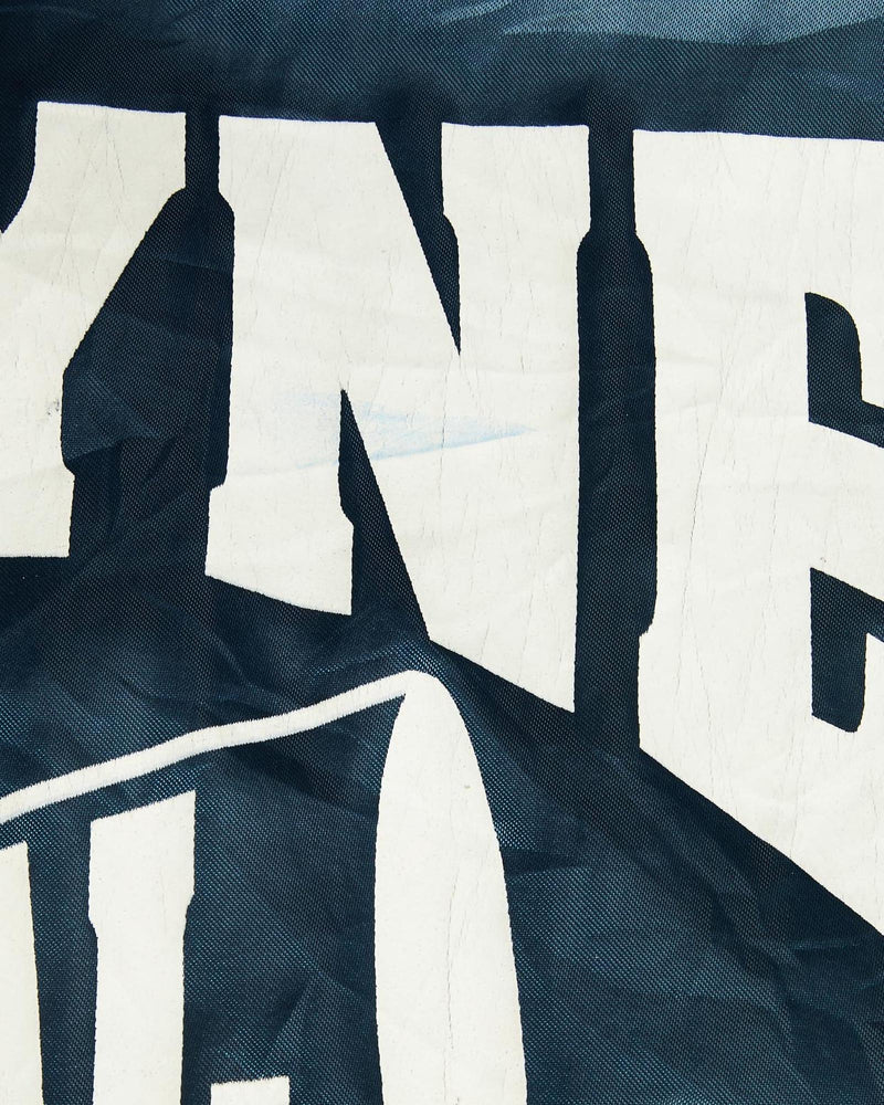 Vintage, 80s, Wayne, PAL, Cheerleader, Satin, Bomber, Jacket, The Real Deal, size double extra small, colour Blue, newtown, sydney, australia, thrift store, opshop, preloved, secondhand, sustainable, retro, antique, 70s, 80s, 90s, 2000s, 00s, fashion, clothing, streetwear, trendy, garment, style, boutique, store, shop, archive, sale, cheap, best, top, Jackets