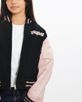 Vintage, Playboy, Reversible, Varsity, Jacket, The Real Deal, size double extra small, colour Multicolour, newtown, sydney, australia, thrift store, opshop, preloved, secondhand, sustainable, retro, antique, 70s, 80s, 90s, 2000s, 00s, fashion, clothing, streetwear, trendy, garment, style, boutique, store, shop, archive, sale, cheap, best, top, Jackets