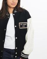 Vintage, 1991, City, Champs, Varsity, Jacket, The Real Deal, size small, colour Multicolour, newtown, sydney, australia, thrift store, opshop, preloved, secondhand, sustainable, retro, antique, 70s, 80s, 90s, 2000s, 00s, fashion, clothing, streetwear, trendy, garment, style, boutique, store, shop, archive, sale, cheap, best, top, Jackets