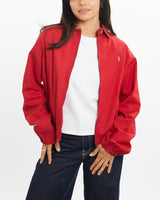 Vintage, 90s, Polo, Ralph, Lauren, Harrington, Jacket, The Real Deal, size extra small, colour Red, newtown, sydney, australia, thrift store, opshop, preloved, secondhand, sustainable, retro, antique, 70s, 80s, 90s, 2000s, 00s, fashion, clothing, streetwear, trendy, garment, style, boutique, store, shop, archive, sale, cheap, best, top, Jackets