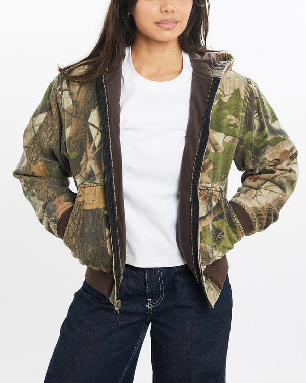 Vintage, Walls, Realtree, Camo, Hooded, Jacket, The Real Deal, size double extra small, colour Multicolour, newtown, sydney, australia, thrift store, opshop, preloved, secondhand, sustainable, retro, antique, 70s, 80s, 90s, 2000s, 00s, fashion, clothing, streetwear, trendy, garment, style, boutique, store, shop, archive, sale, cheap, best, top, Jackets