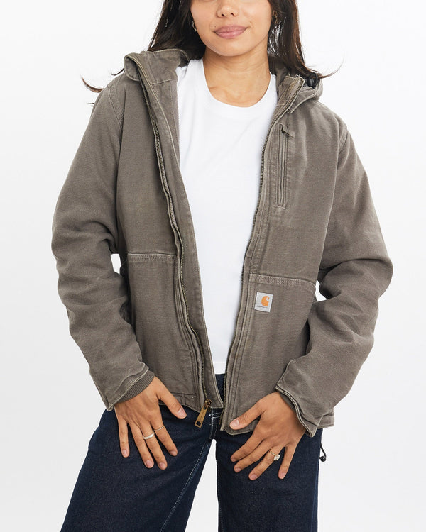 Vintage, Carhartt, Active', Jacket, The Real Deal, size double extra small, colour Grey, newtown, sydney, australia, thrift store, opshop, preloved, secondhand, sustainable, retro, antique, 70s, 80s, 90s, 2000s, 00s, fashion, clothing, streetwear, trendy, garment, style, boutique, store, shop, archive, sale, cheap, best, top, Jackets