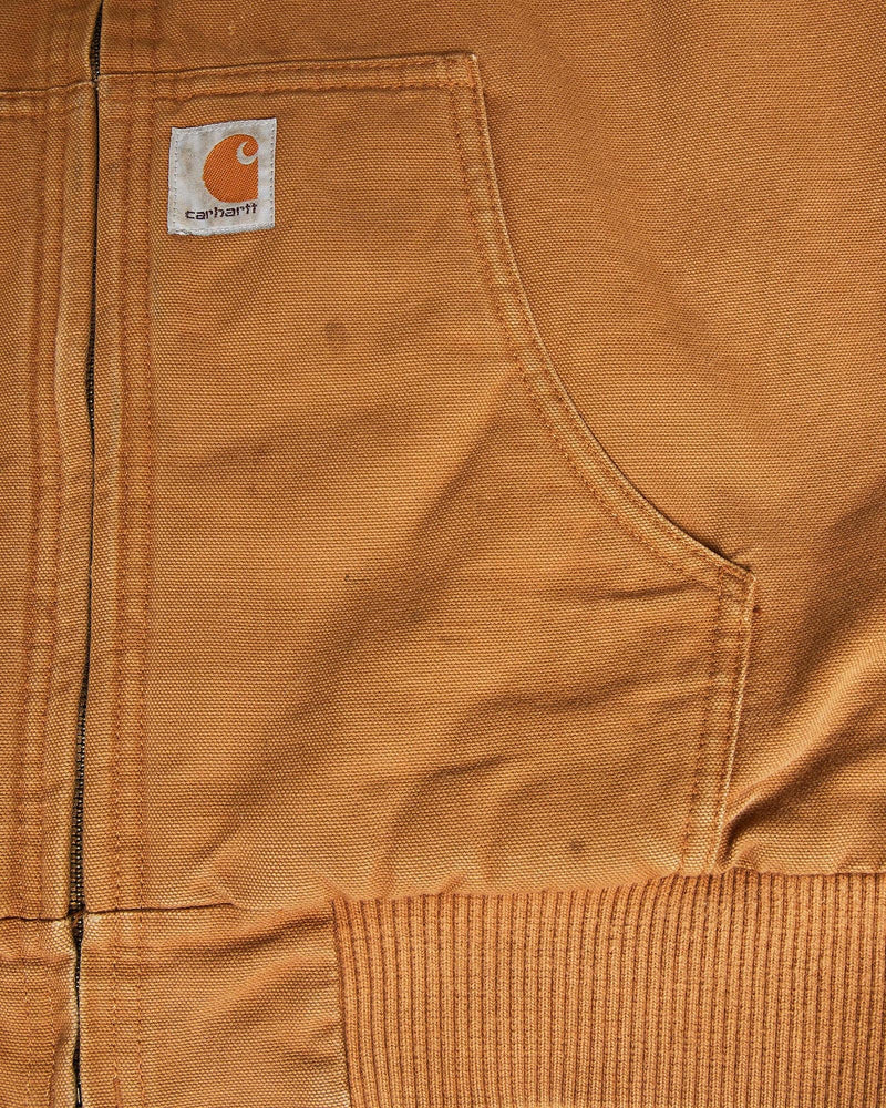 Vintage, Carhartt, Active', Jacket, The Real Deal, size double extra small, colour Brown, newtown, sydney, australia, thrift store, opshop, preloved, secondhand, sustainable, retro, antique, 70s, 80s, 90s, 2000s, 00s, fashion, clothing, streetwear, trendy, garment, style, boutique, store, shop, archive, sale, cheap, best, top, Jackets