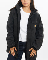 Vintage, Carhartt, Michigan', Jacket, The Real Deal, size extra small, colour Black, newtown, sydney, australia, thrift store, opshop, preloved, secondhand, sustainable, retro, antique, 70s, 80s, 90s, 2000s, 00s, fashion, clothing, streetwear, trendy, garment, style, boutique, store, shop, archive, sale, cheap, best, top, Jackets