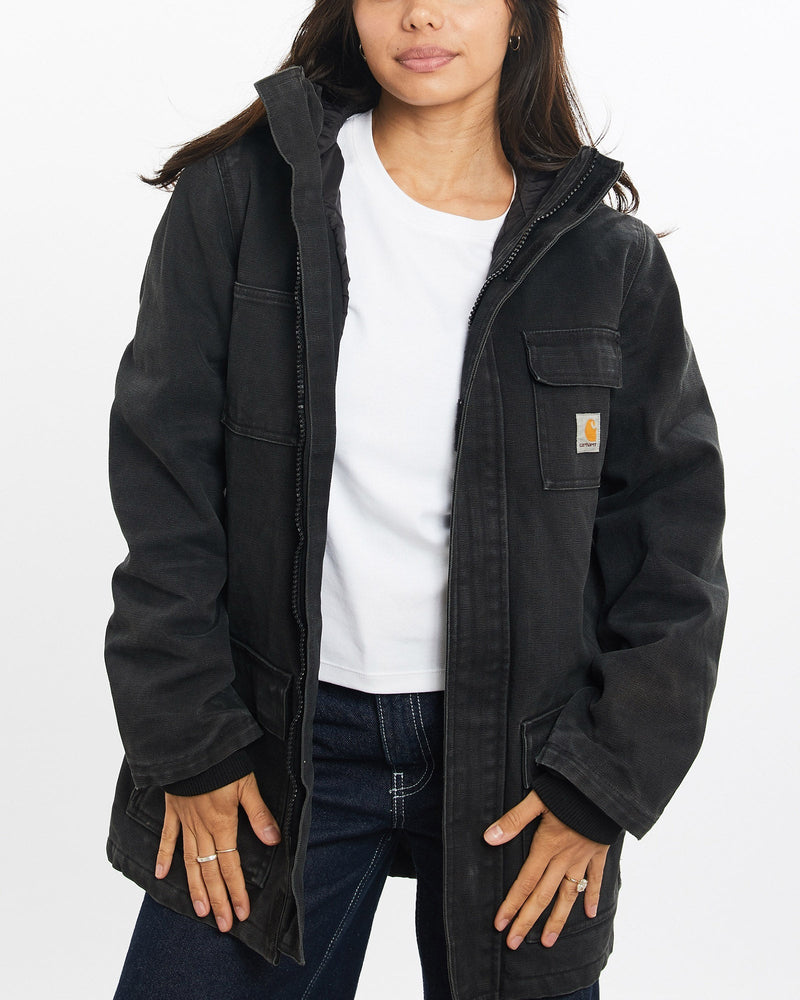 Vintage, Carhartt, Michigan', Jacket, The Real Deal, size extra small, colour Black, newtown, sydney, australia, thrift store, opshop, preloved, secondhand, sustainable, retro, antique, 70s, 80s, 90s, 2000s, 00s, fashion, clothing, streetwear, trendy, garment, style, boutique, store, shop, archive, sale, cheap, best, top, Jackets