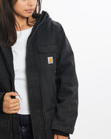 Vintage, Carhartt, Michigan', Jacket, The Real Deal, size extra small, colour Black, newtown, sydney, australia, thrift store, opshop, preloved, secondhand, sustainable, retro, antique, 70s, 80s, 90s, 2000s, 00s, fashion, clothing, streetwear, trendy, garment, style, boutique, store, shop, archive, sale, cheap, best, top, Jackets