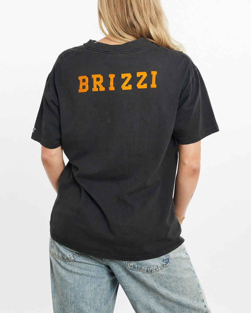 Vintage, 1990, Starter, NFL, Pittsburgh, Steelers, Tee, The Real Deal, size small, colour Black, newtown, sydney, australia, thrift store, opshop, preloved, secondhand, sustainable, retro, antique, 70s, 80s, 90s, 2000s, 00s, fashion, clothing, streetwear, trendy, garment, style, boutique, store, shop, archive, sale, cheap, best, top, T-Shirts