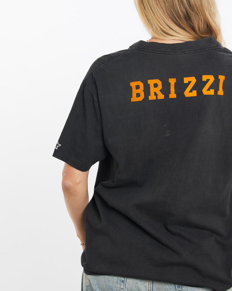 Vintage, 1990, Starter, NFL, Pittsburgh, Steelers, Tee, The Real Deal, size small, colour Black, newtown, sydney, australia, thrift store, opshop, preloved, secondhand, sustainable, retro, antique, 70s, 80s, 90s, 2000s, 00s, fashion, clothing, streetwear, trendy, garment, style, boutique, store, shop, archive, sale, cheap, best, top, T-Shirts