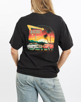 Vintage, In-N-Out, Burger, Tee, The Real Deal, size small, colour Black, newtown, sydney, australia, thrift store, opshop, preloved, secondhand, sustainable, retro, antique, 70s, 80s, 90s, 2000s, 00s, fashion, clothing, streetwear, trendy, garment, style, boutique, store, shop, archive, sale, cheap, best, top, T-Shirts