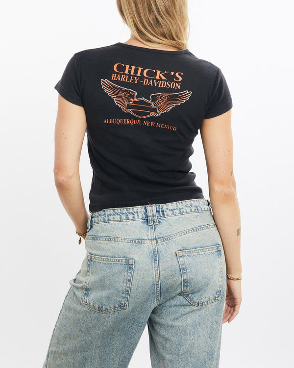 Vintage, 90s, Harley, Davidson, Tee, The Real Deal, size small, colour Black, newtown, sydney, australia, thrift store, opshop, preloved, secondhand, sustainable, retro, antique, 70s, 80s, 90s, 2000s, 00s, fashion, clothing, streetwear, trendy, garment, style, boutique, store, shop, archive, sale, cheap, best, top, T-Shirts