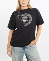 Vintage, Harley, Davidson, Tee, The Real Deal, size small, colour Black, newtown, sydney, australia, thrift store, opshop, preloved, secondhand, sustainable, retro, antique, 70s, 80s, 90s, 2000s, 00s, fashion, clothing, streetwear, trendy, garment, style, boutique, store, shop, archive, sale, cheap, best, top, T-Shirts