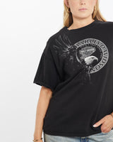 Vintage, Harley, Davidson, Tee, The Real Deal, size small, colour Black, newtown, sydney, australia, thrift store, opshop, preloved, secondhand, sustainable, retro, antique, 70s, 80s, 90s, 2000s, 00s, fashion, clothing, streetwear, trendy, garment, style, boutique, store, shop, archive, sale, cheap, best, top, T-Shirts