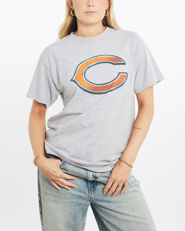 Vintage, NFL, Chicago, Bears, Tee, The Real Deal, size small, colour Grey, newtown, sydney, australia, thrift store, opshop, preloved, secondhand, sustainable, retro, antique, 70s, 80s, 90s, 2000s, 00s, fashion, clothing, streetwear, trendy, garment, style, boutique, store, shop, archive, sale, cheap, best, top, T-Shirts