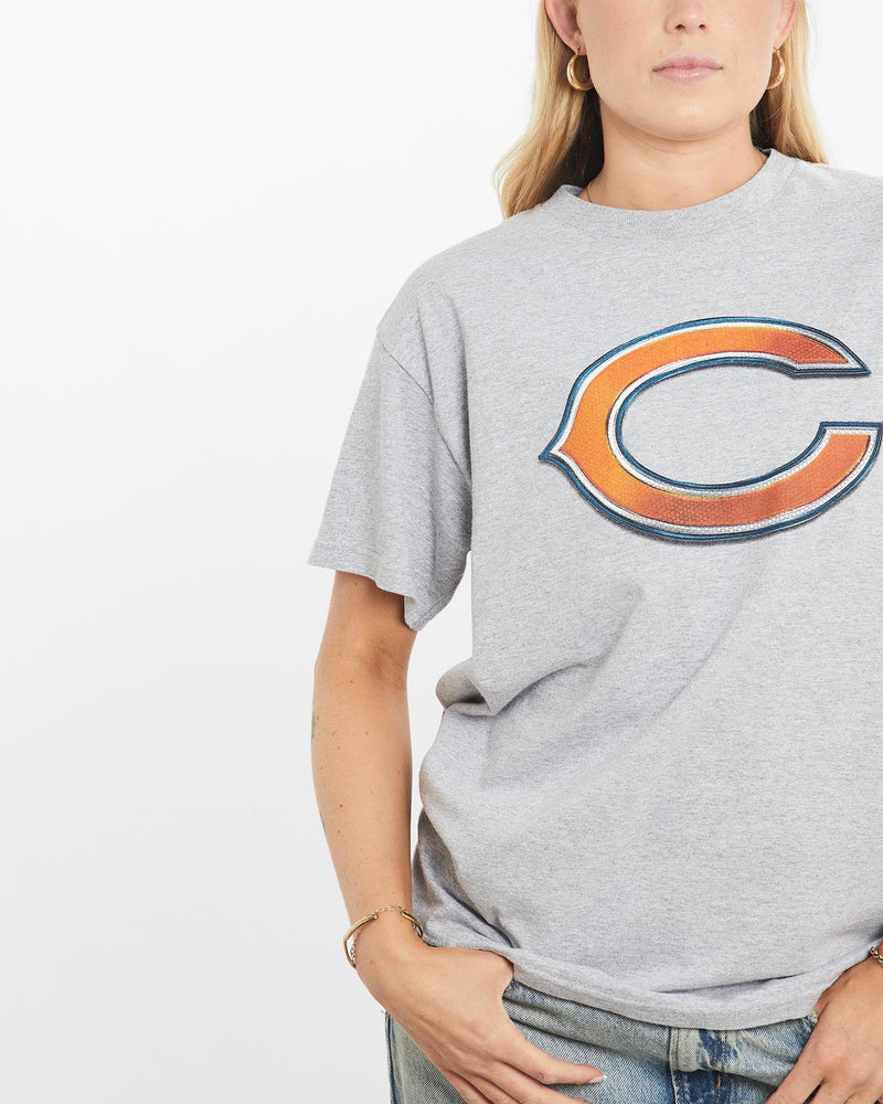 Vintage, NFL, Chicago, Bears, Tee, The Real Deal, size small, colour Grey, newtown, sydney, australia, thrift store, opshop, preloved, secondhand, sustainable, retro, antique, 70s, 80s, 90s, 2000s, 00s, fashion, clothing, streetwear, trendy, garment, style, boutique, store, shop, archive, sale, cheap, best, top, T-Shirts