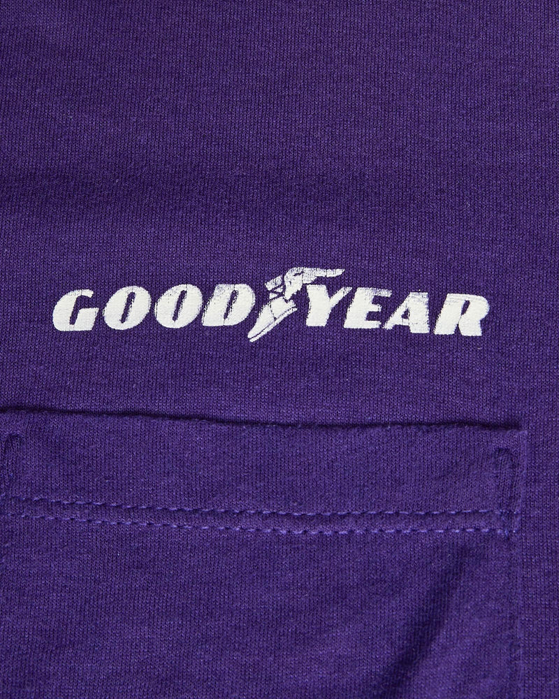 Vintage, 80s, Goodyear, Tee, The Real Deal, size small, colour Purple, newtown, sydney, australia, thrift store, opshop, preloved, secondhand, sustainable, retro, antique, 70s, 80s, 90s, 2000s, 00s, fashion, clothing, streetwear, trendy, garment, style, boutique, store, shop, archive, sale, cheap, best, top, T-Shirts